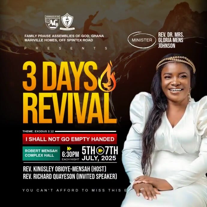 Copy of church, revival | PosterMyWall