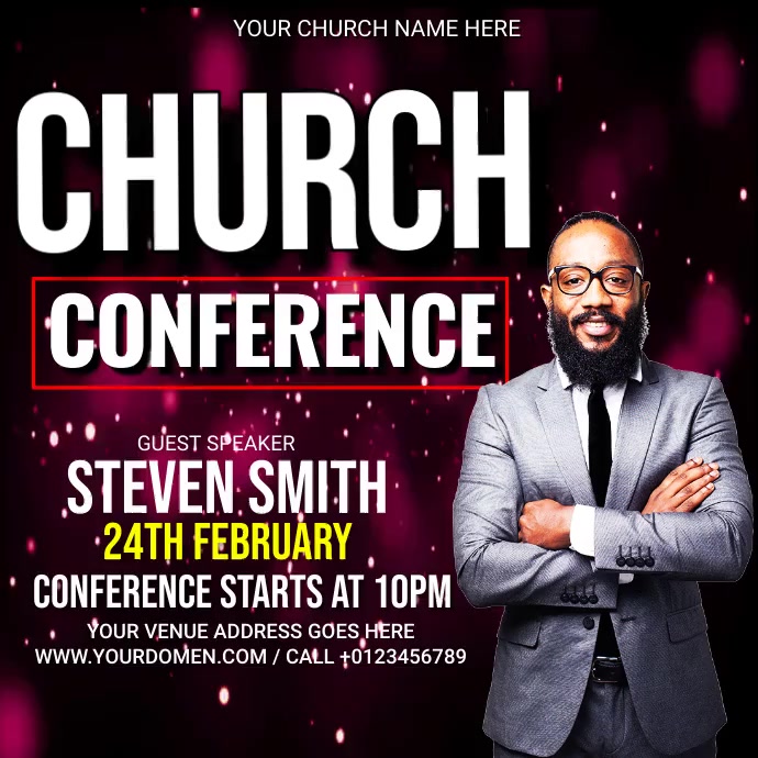 CHURCH (1) Wpis na Instagrama template