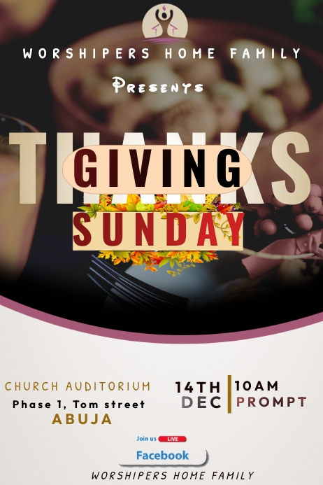 Church (4) Poster template