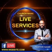 CHURCH AD INSTAGRAM POST TEMPLATE Logo