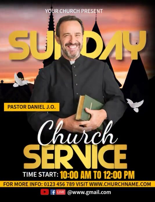 Church Advertisement Plantilla de Church Ads | PosterMyWall