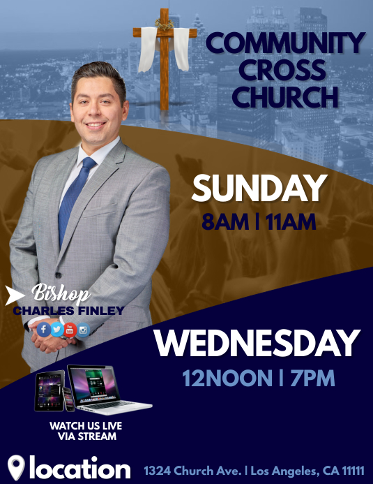 Church Advertisement Church Advertisement Template | PosterMyWall
