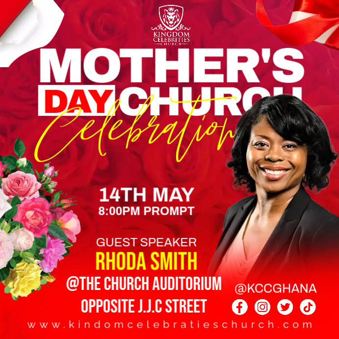 Church and Mother's day Flyer Template | PosterMyWall