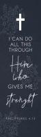 church and religious inspirational quote book Half Page Legal template