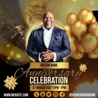 Church Anniversary CELEBRATION Event Template Instagram Post