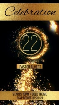 Church Anniversary CELEBRATION Event Template Instagram Story