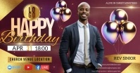 CHURCH ANNIVERSARY CELEBRATION SERVICE ONLINE Couverture d'événement Facebook template
