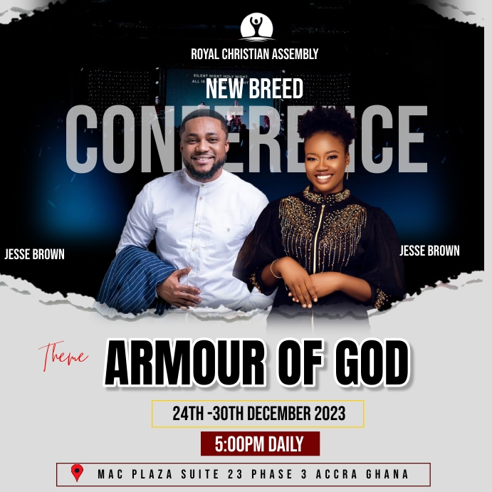 church anniversary Instagram Plasing template