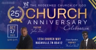 Church Anniversary Facebook Event Cover template