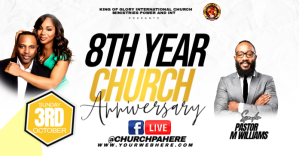 Church anniversary Immagine condivisa di Facebook template