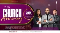 church anniversary Umbukiso Wedijithali (16:9) template