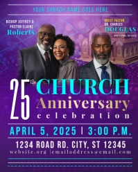 Church Anniversary Instagram Portrait template
