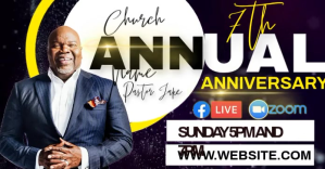 Branco Church Annual Anniversary Obraz udostępniany na Facebooku Template