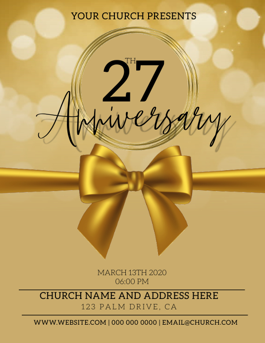 Church Anniversary Flyer Templates Free Church Anniversary Flyer Templates Free