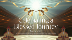 Church Anniversary Presentation Background – Premium Faith template