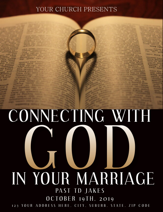 Church Announcement Flyer Template PosterMyWall