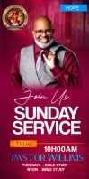 church banner template