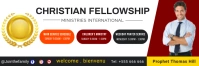 CHURCH BANNER template