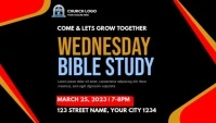 Church Bible Study 博客标题 template