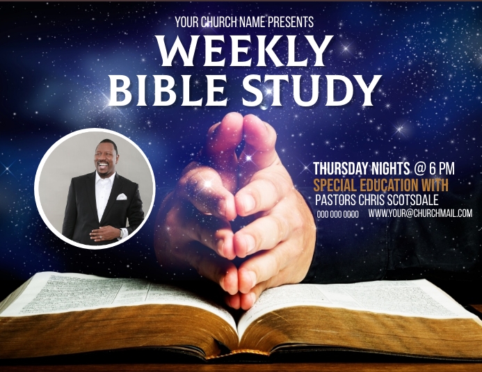 Church Bible Study Flyer Template PosterMyWall church-bible-study-flyer-template-postermywall