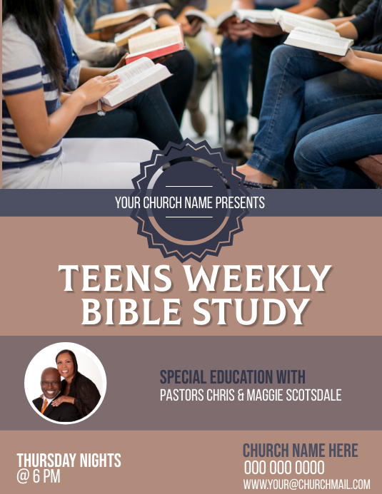 Church Bible Study Flyer Template PosterMyWall church-bible-study-flyer-template-postermywall