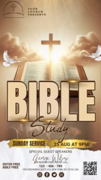 Church Bibly Study Instagram Story template