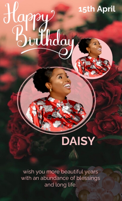 Church Birthday Template | PosterMyWall