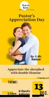 church birthday online posters 2 Cartel enrollable de 3 × 6 pulg. template