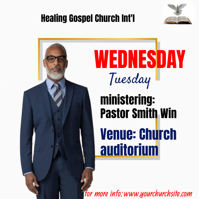 Church card Instagram Post template