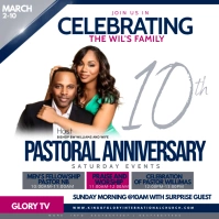 Church celebration Square (1:1) template
