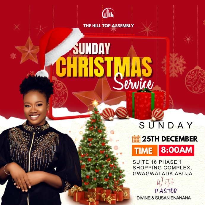 church Christmas Template | PosterMyWall