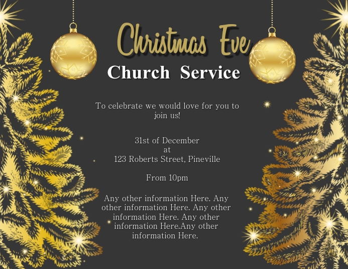church-christmas-eve-event-template-postermywall for Free Printable Christmas Programs For Church Church Christmas Eve Event Template | PosterMyWall for Free Printable Christmas Programs For Church