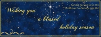 Church Christmas Facebook Cover template