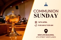 church communion service Template | PosterMyWall