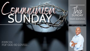 Sort Communion Sunday Service Facebook Cover Video Template