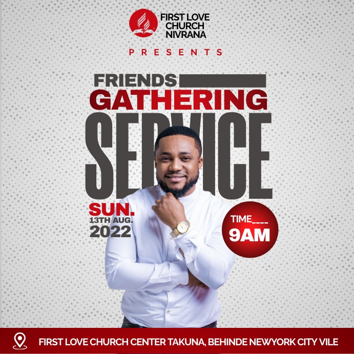 Church Concert Conference Flyer (16) Instagram Post template