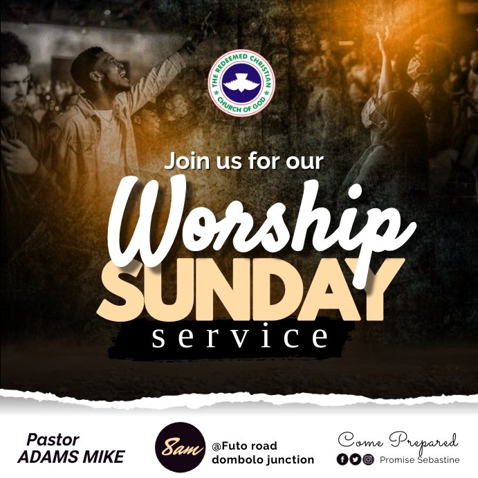church concert flyer (2) Instagram Post template