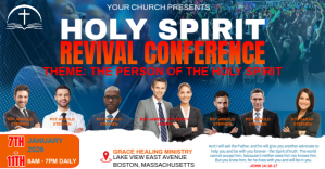 Church Conference Ad Immagine condivisa di Facebook template