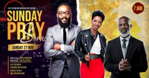 Negro CHURCH CONFERENCE AD DESIGN TEMPLATE Facebook Shared Image