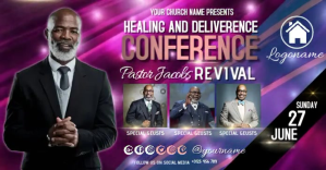 Lilla Healing and Deliverance Conference Facebook Shared Image Template