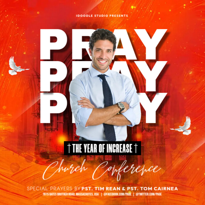 Church Conference Ads Template | PosterMyWall