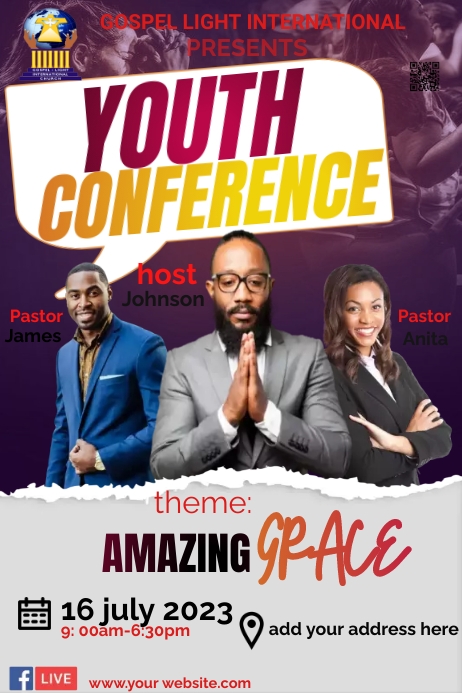 church conference Template | PosterMyWall
