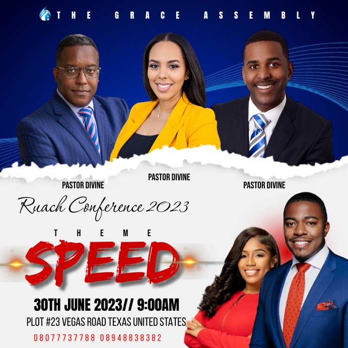 Plantilla de church conference | PosterMyWall