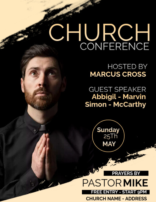 Church Conference | PosterMyWall