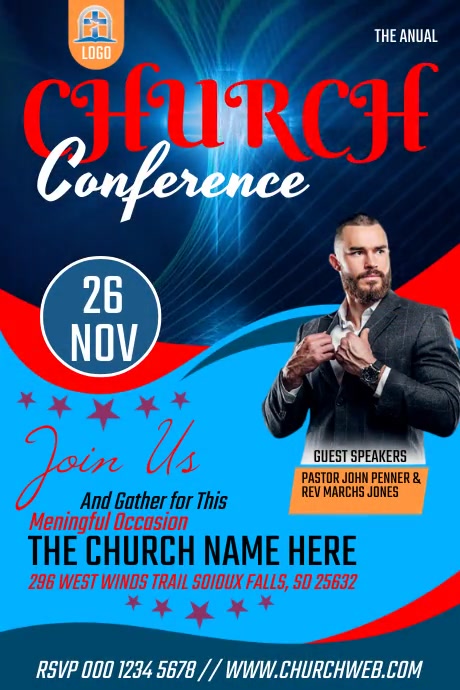 Copy of church conference | PosterMyWall