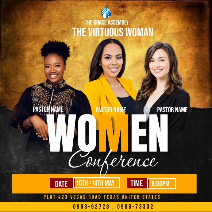 church conference Template | PosterMyWall