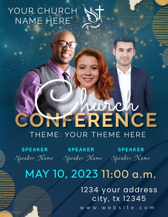 Copy of Church Conference | PosterMyWall