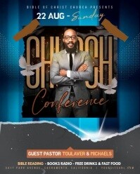CHURCH CONFERENCE Instagram Portrait template