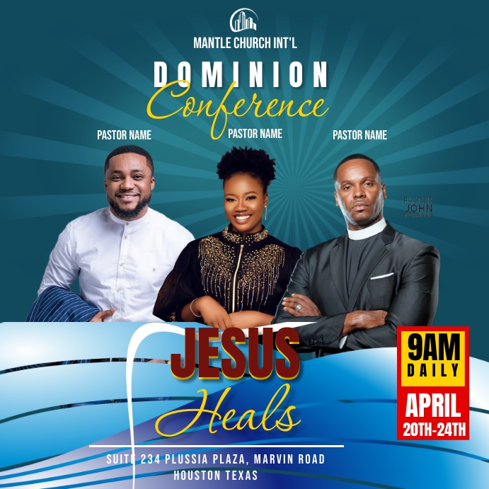 Plantilla de church conference | PosterMyWall