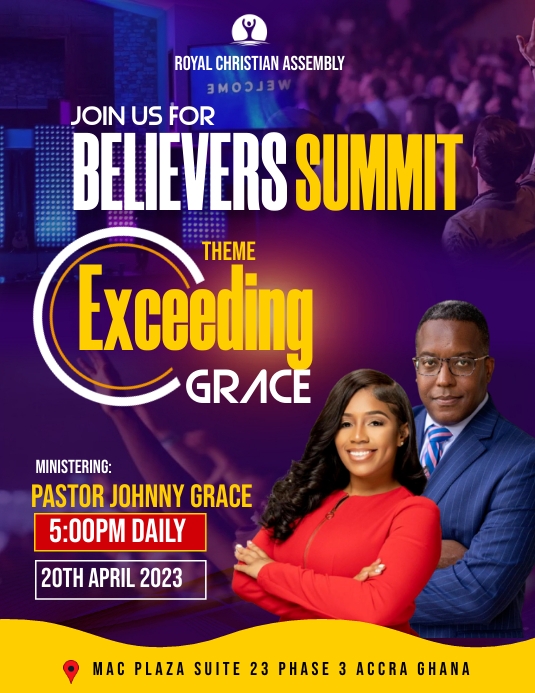 Copy of church conference | PosterMyWall